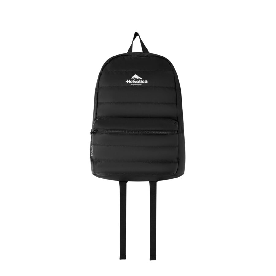 Sac à dos Helvetica Matelassé Noir