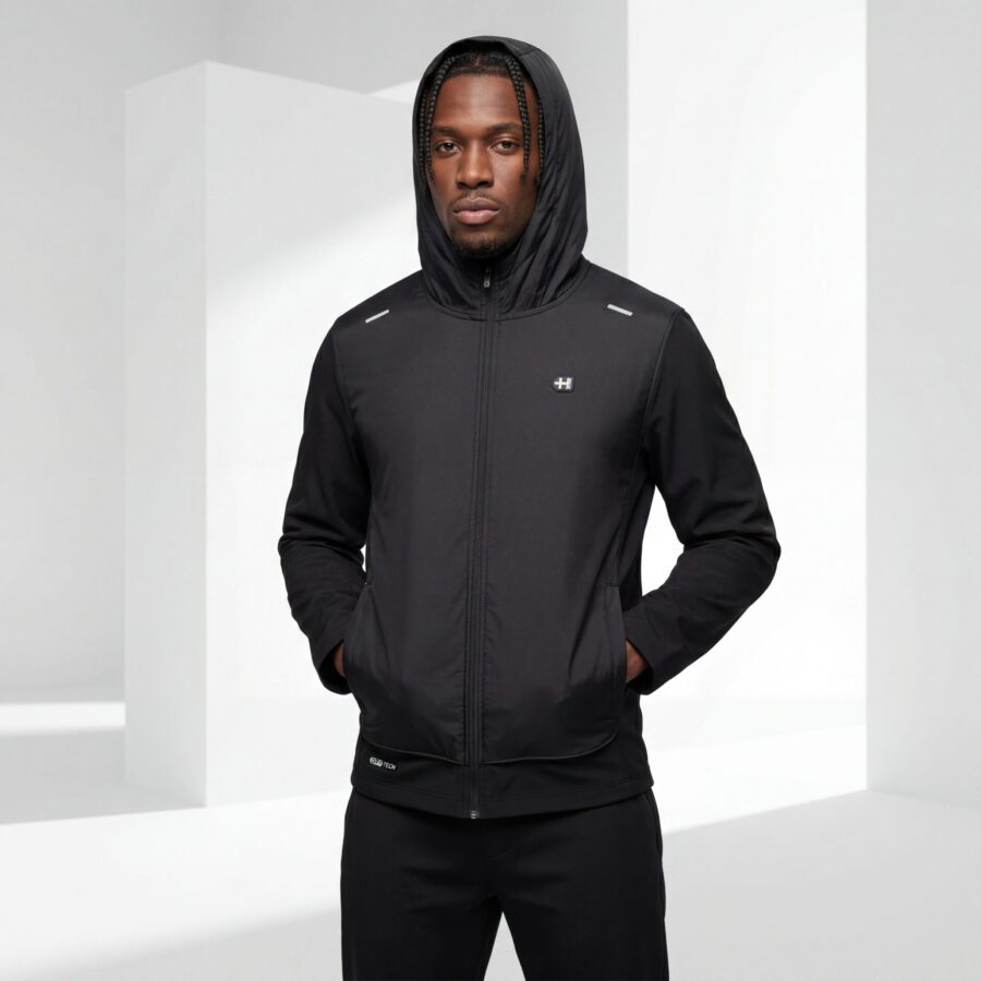 FRONT JACKET (cagoule intègre)