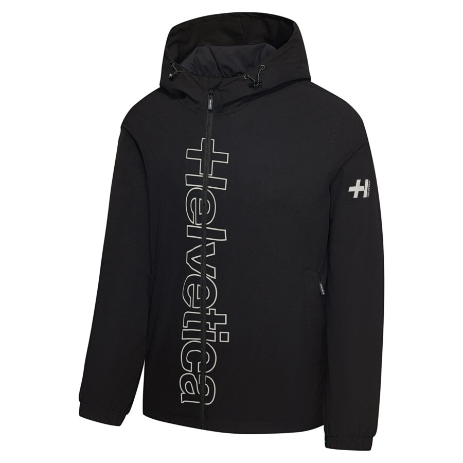 THOMAS 2 (noire) 69€ 🌞 Veste Coupe-Vent Helvetica
