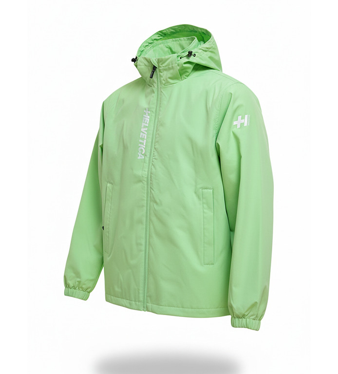 RACINE 69€ 🌞 Veste Coupe-Vent Helvetica Tilleul