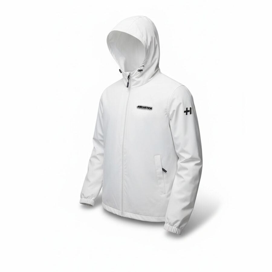 RIVE Blanc Veste Coupe-Vent Helvetica 69€ 🌞