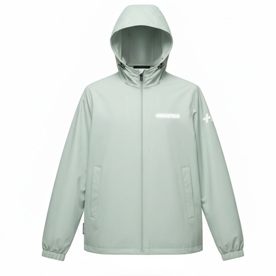 RIVE 69€ 🌞 Veste Coupe-Vent Helvetica Tilleul